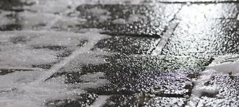 Зимние проблемы тротуарной плитки