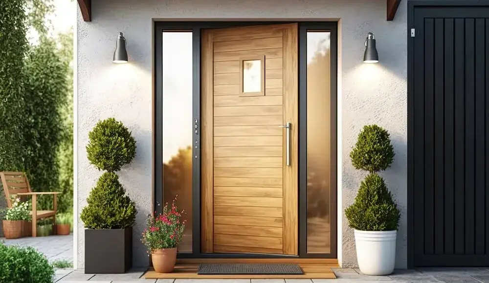Входная дверь для вашего дома: безопасность и дизайн